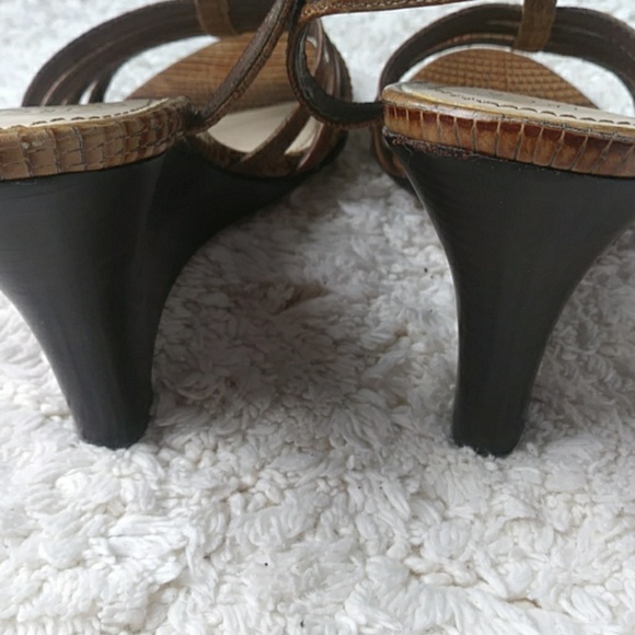 Joan and David leather wedges - Picture 4 of 4